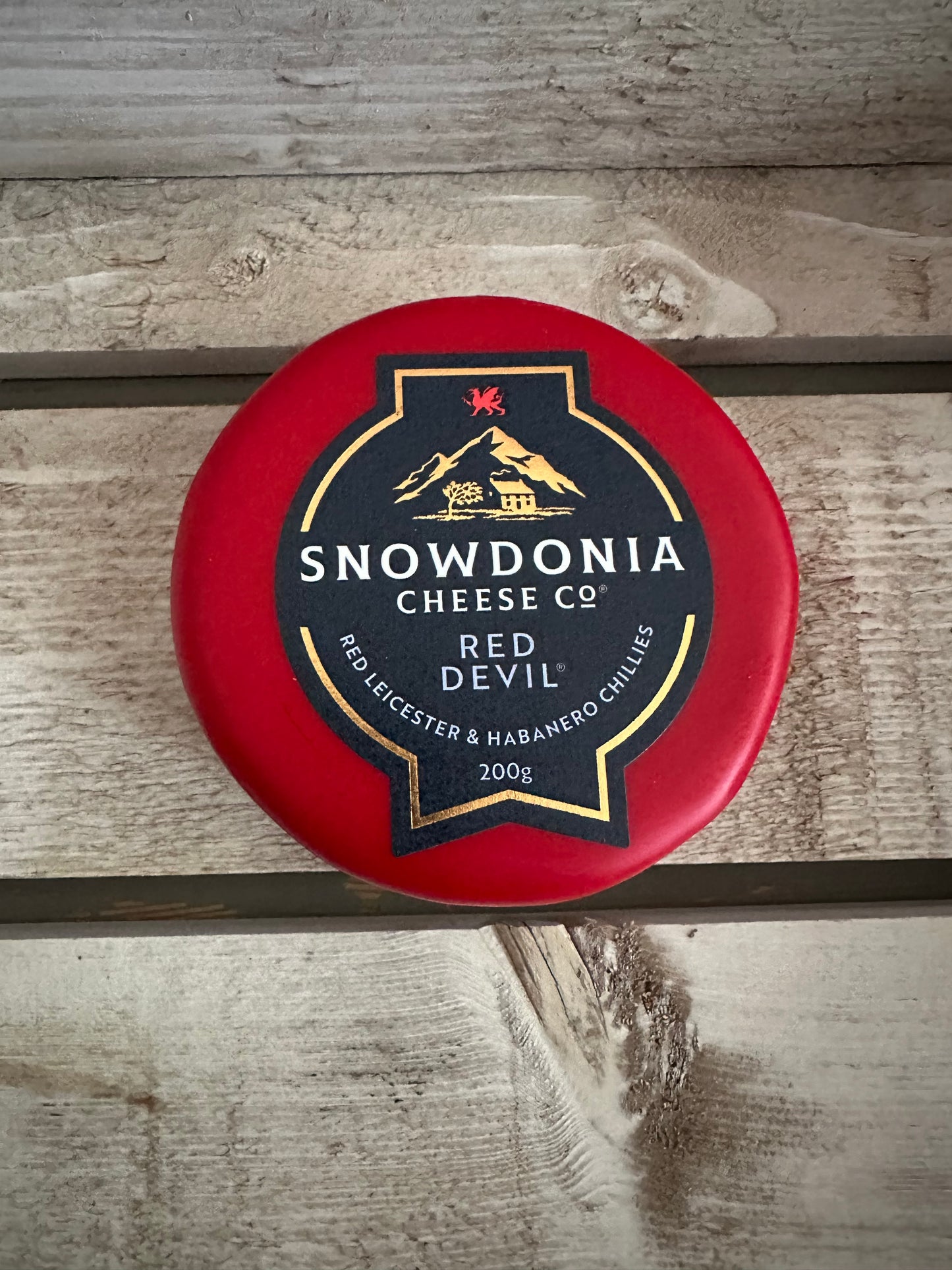 Snowdonia - Red Devil - Red Leicester with Chillies