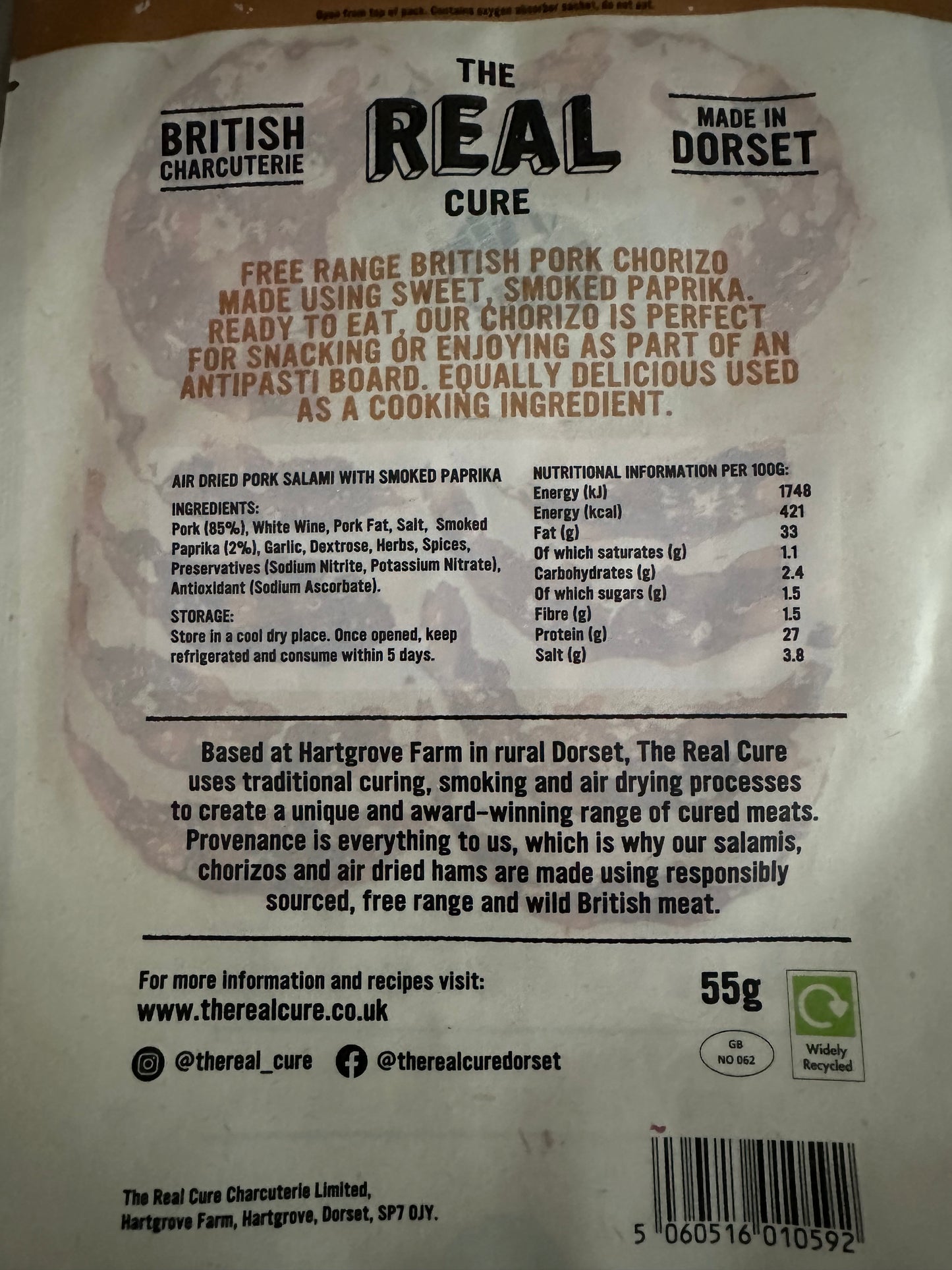Dorset Chorizo Picante