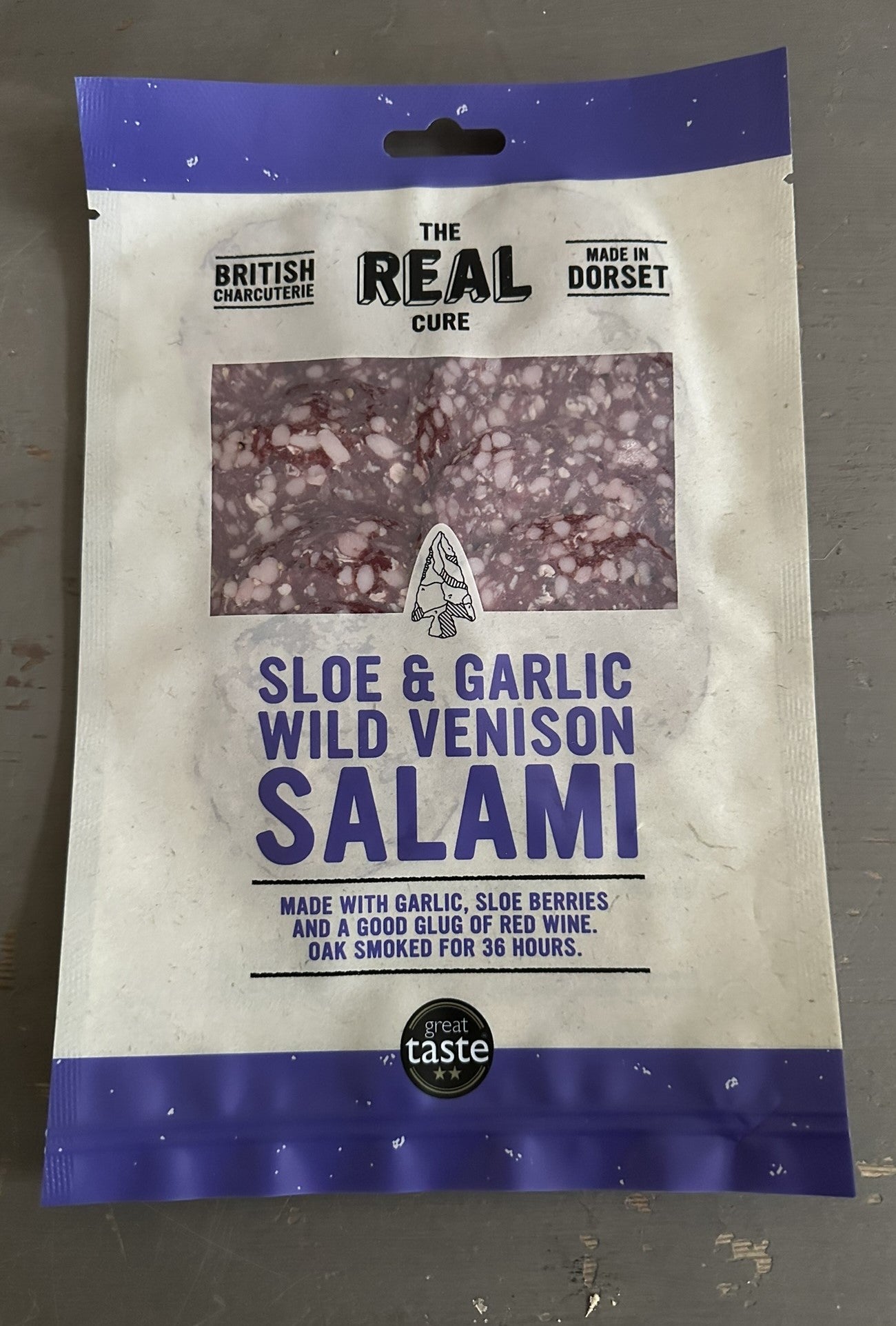 Sloe & Garlic Wild Venison Salami