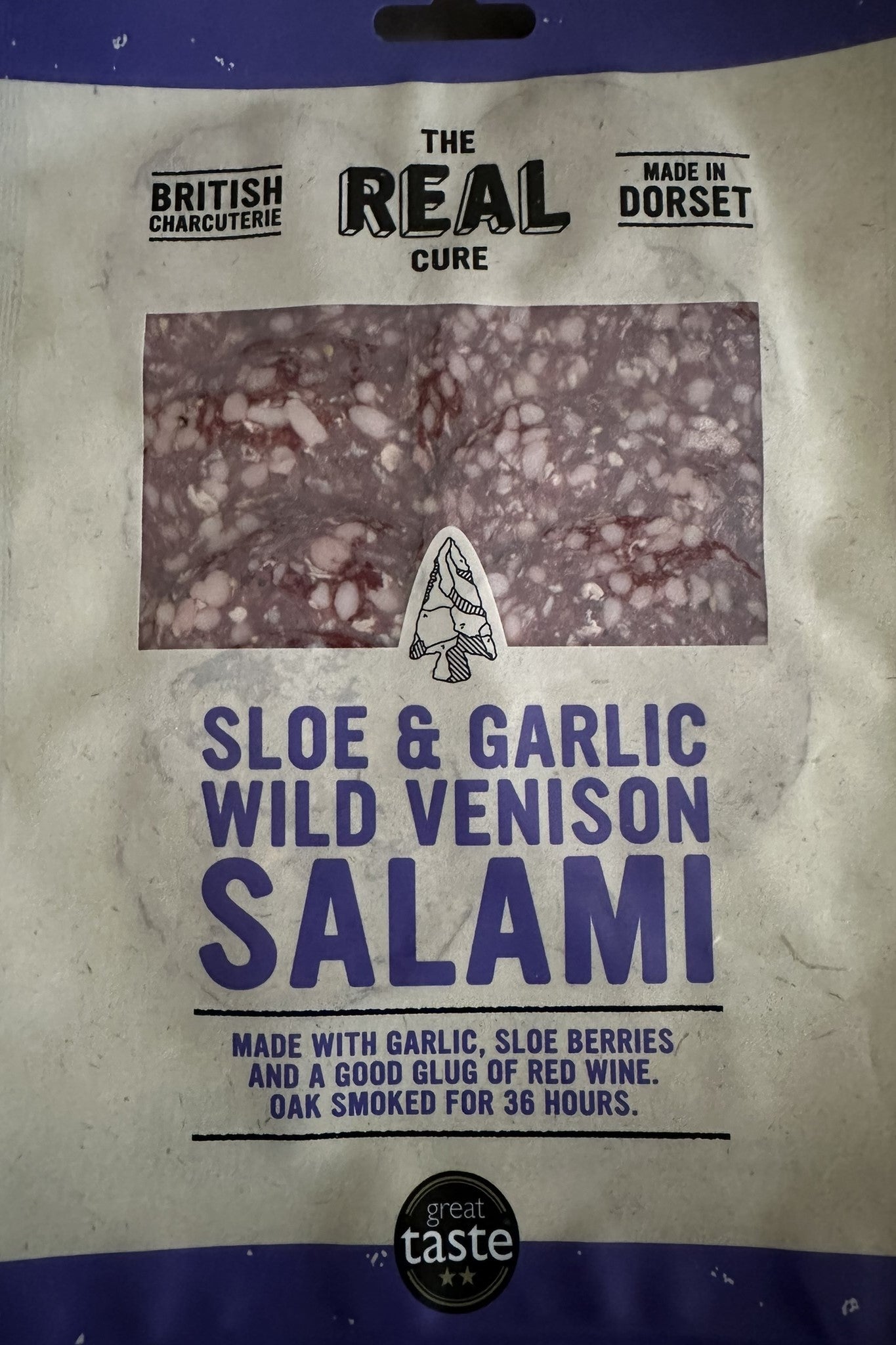 Sloe & Garlic Wild Venison Salami