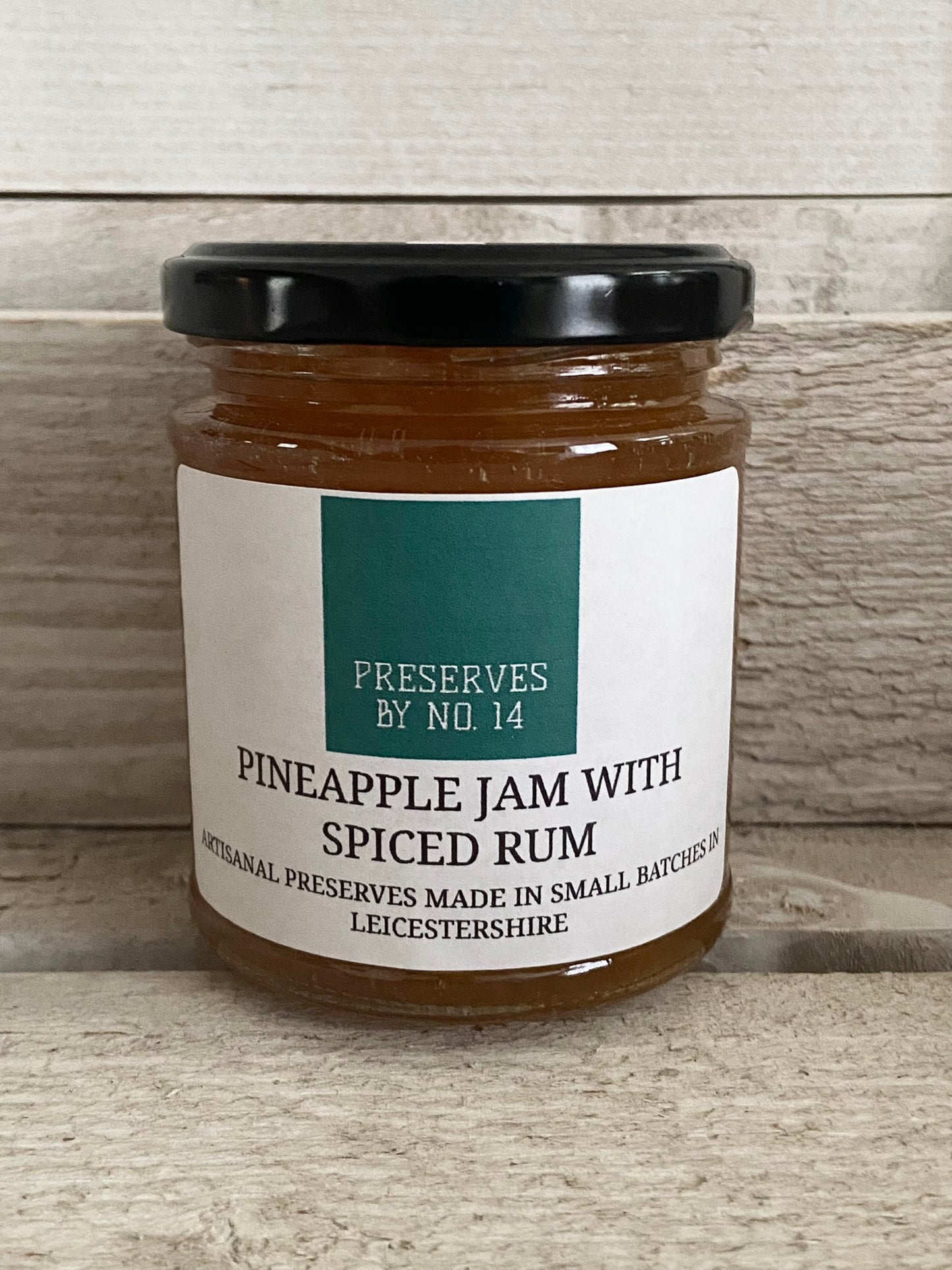 Pineapple Jam with Spiced Rum