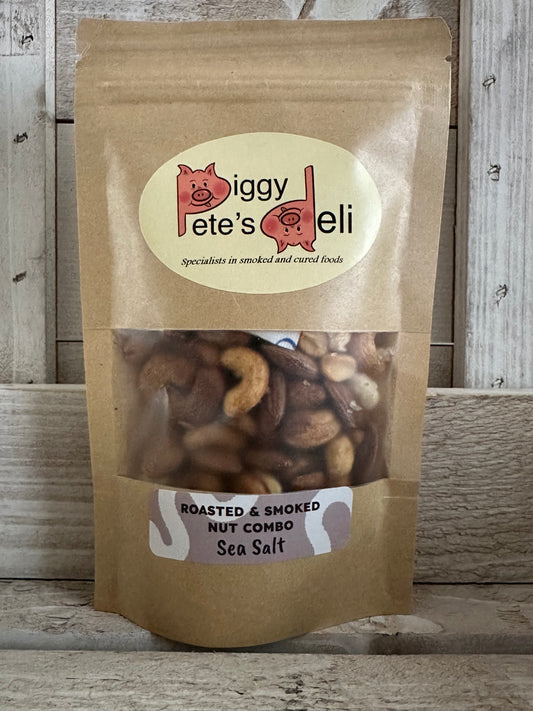 Piggy Pete's Deli - Roasted & Smoked Nut Combo - Sea Salt