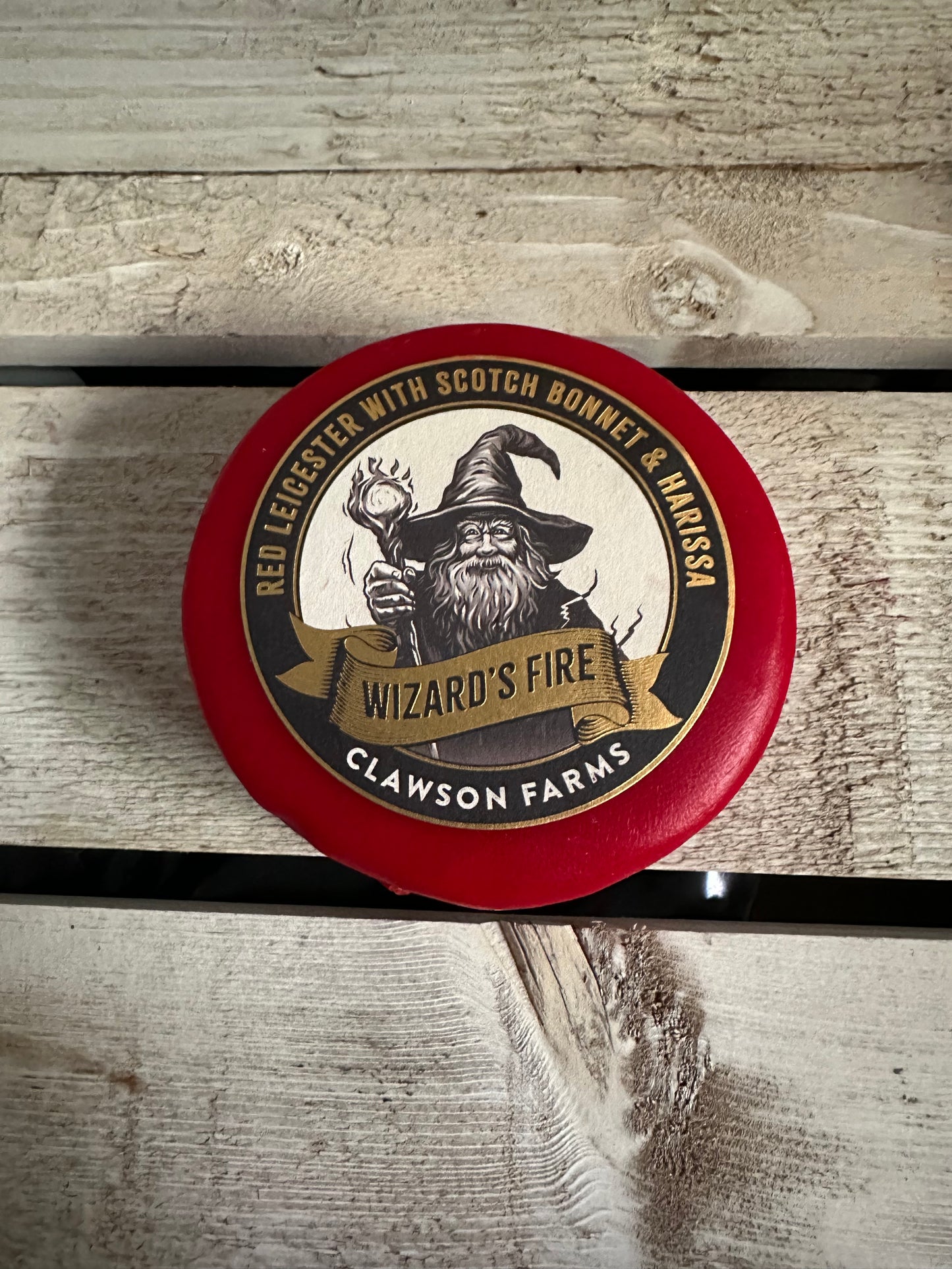 Clawson Farm - Wizards Fire - Red Leicester with Scotch Bonnet & Harissa