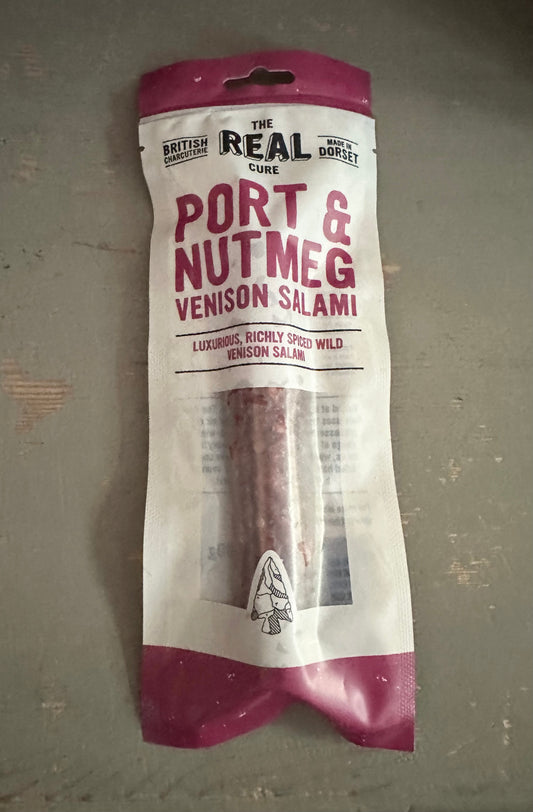 Port & Nutmeg Venison Salami