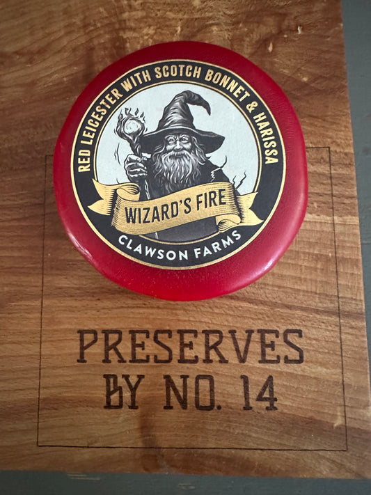 Clawson Farm - Wizards Fire - Red Leicester with Scotch Bonnet & Harissa