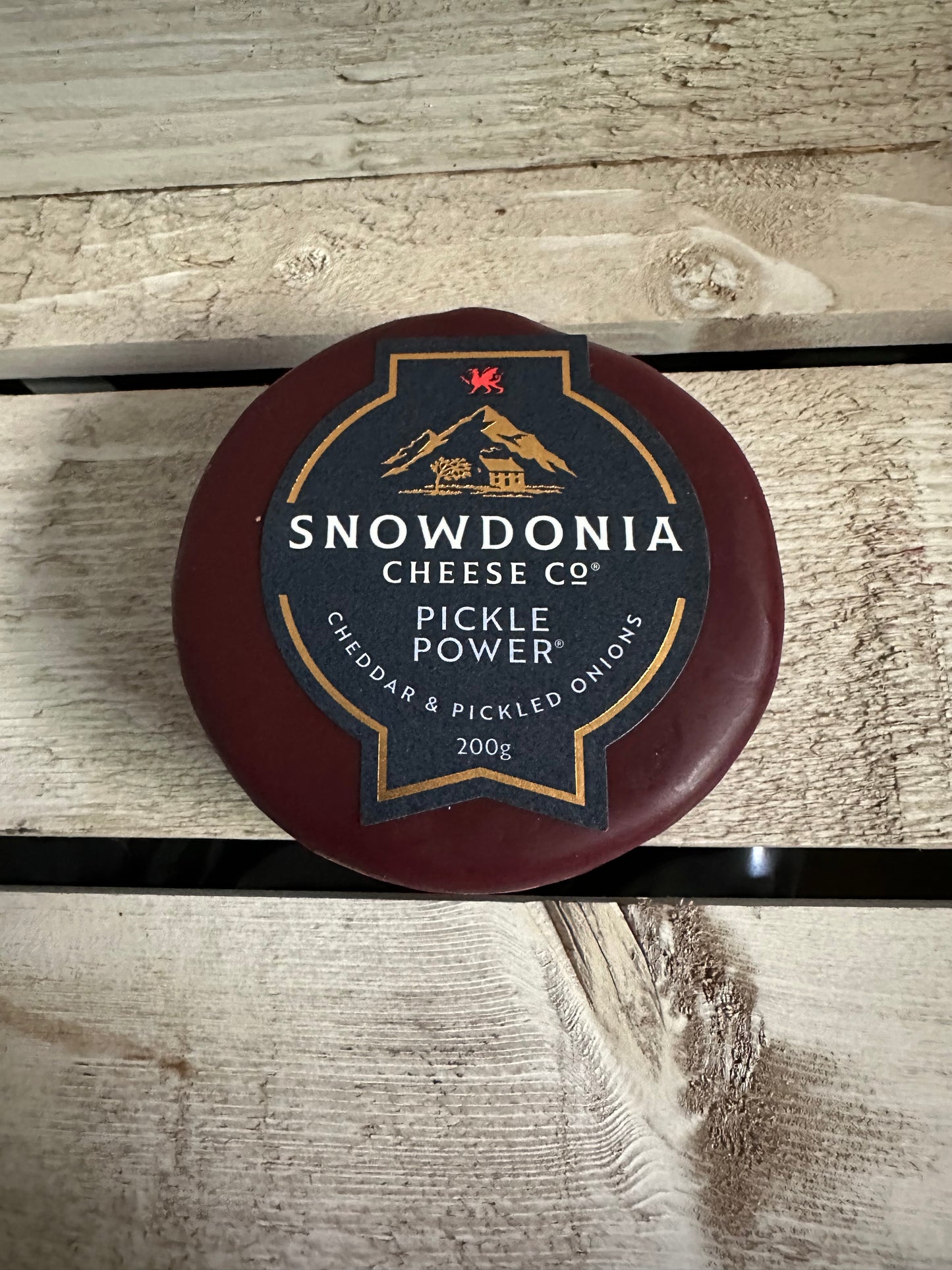 Snowdonia - Pickle Power - Cheddar with Pickled Onions