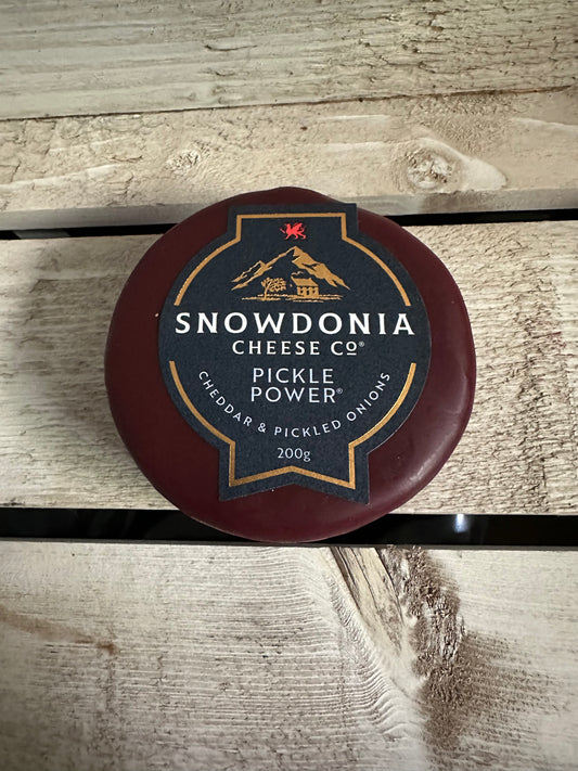 Snowdonia - Pickle Power - Cheddar with Pickled Onions