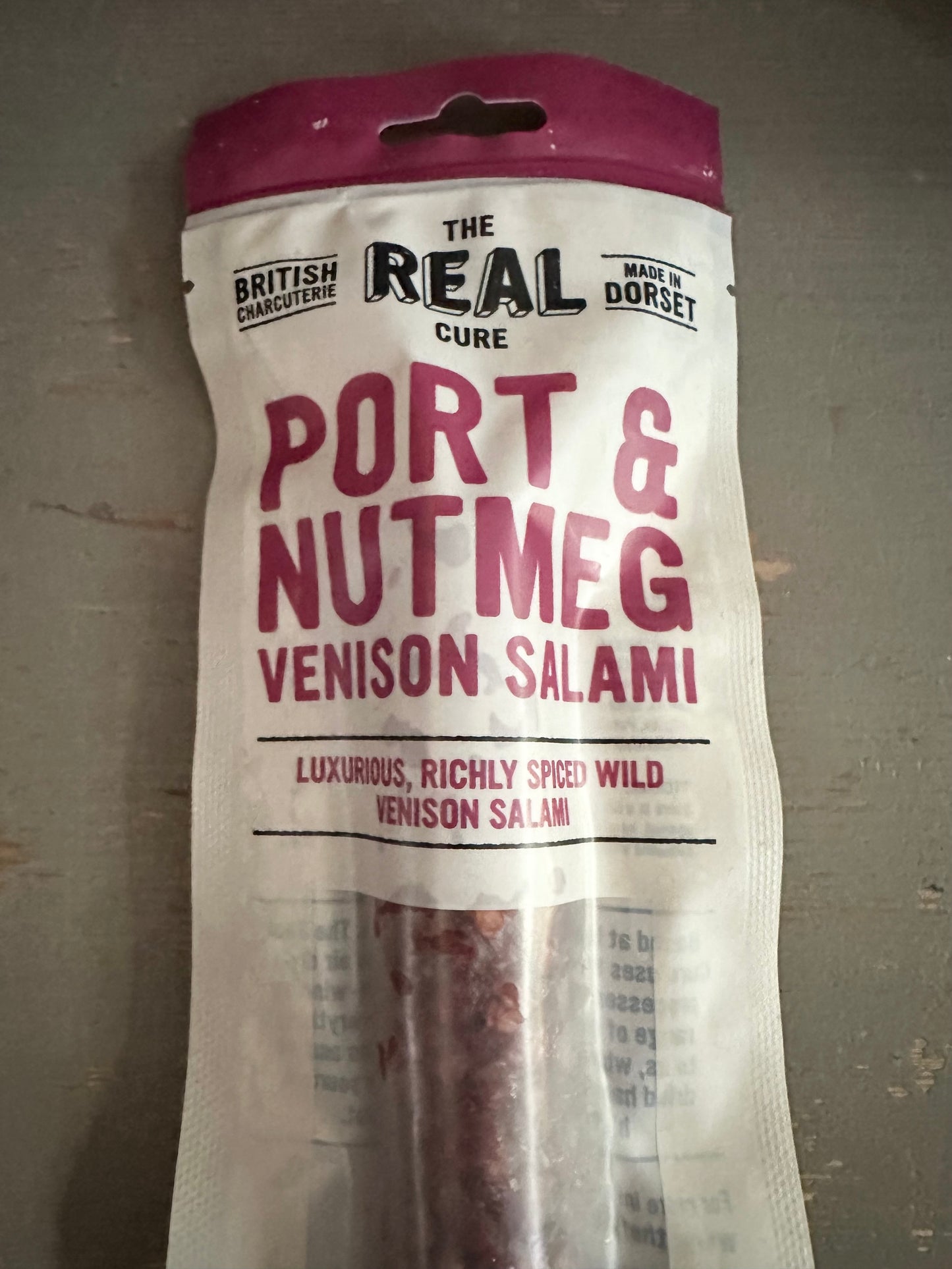 Port & Nutmeg Venison Salami
