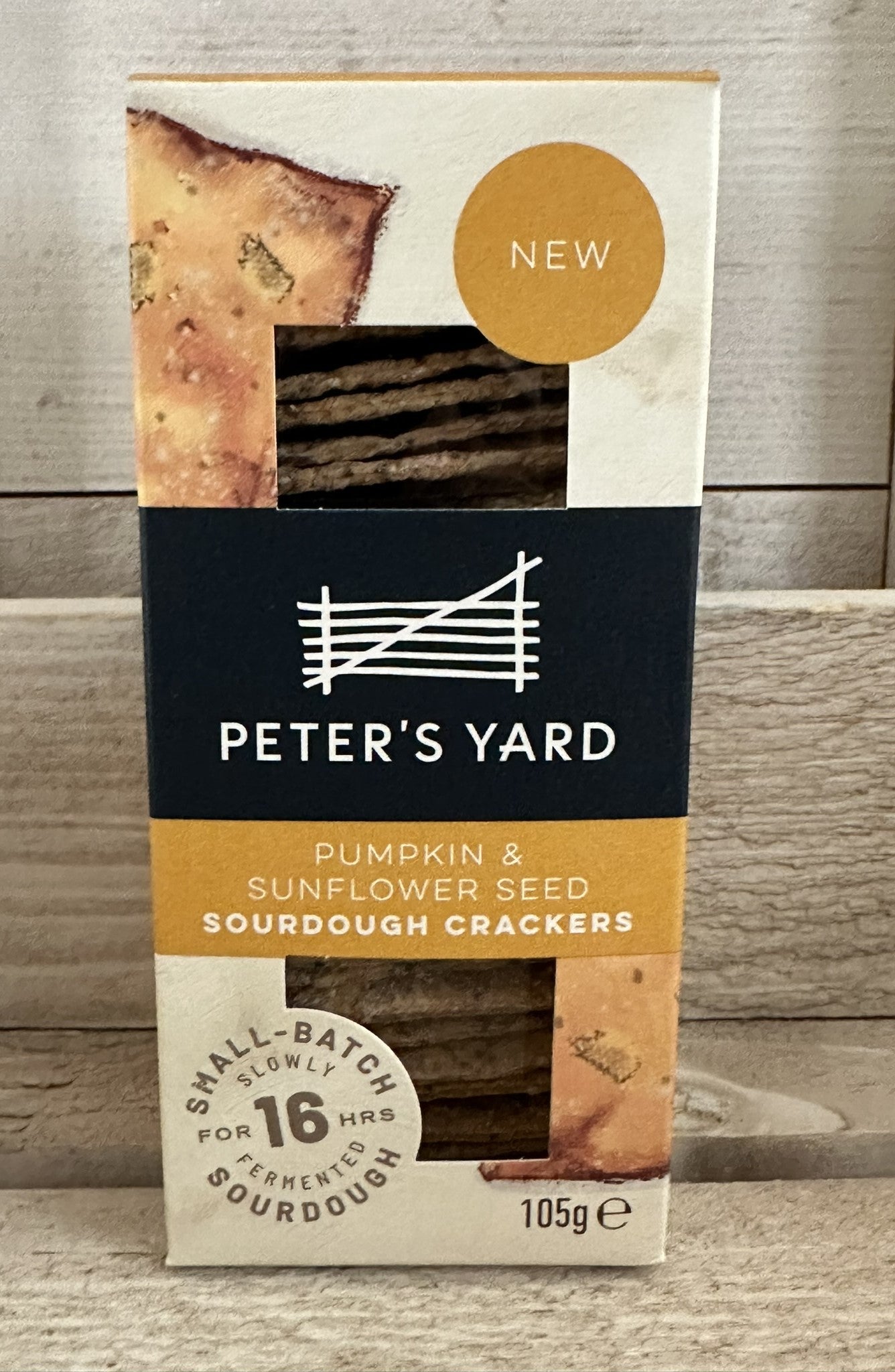 Peter's Yard Sourdough Crackers - Pumpkin & Sunflower Seed