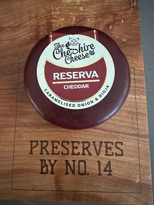 Reserva - Caramelised Onion & Rioja Red Wine Cheddar