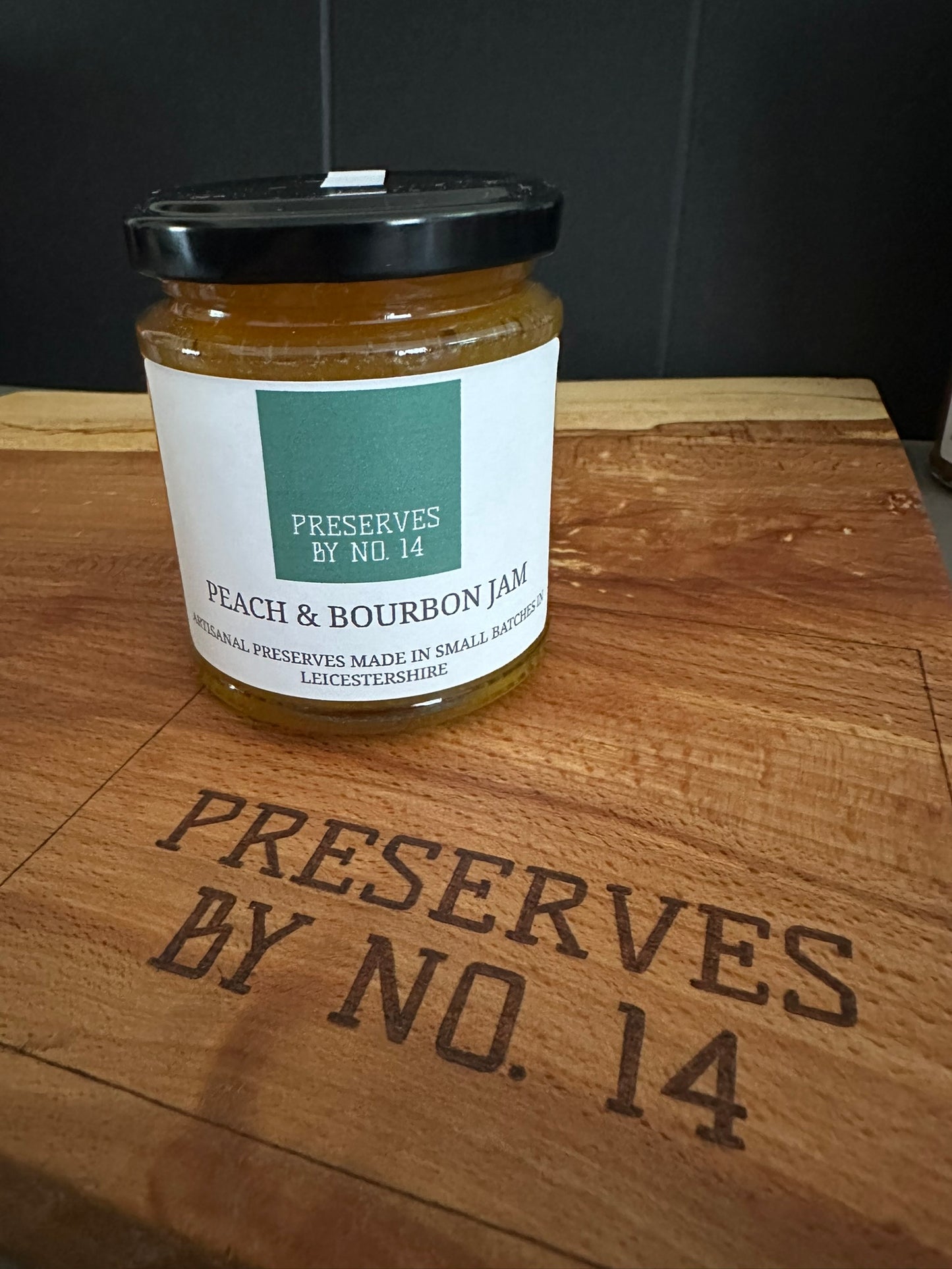 Peach & Bourbon Jam